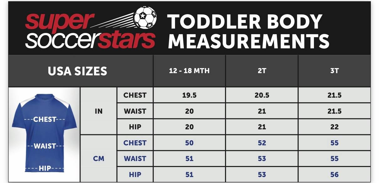 SSS Jersey Size Chart - Copy